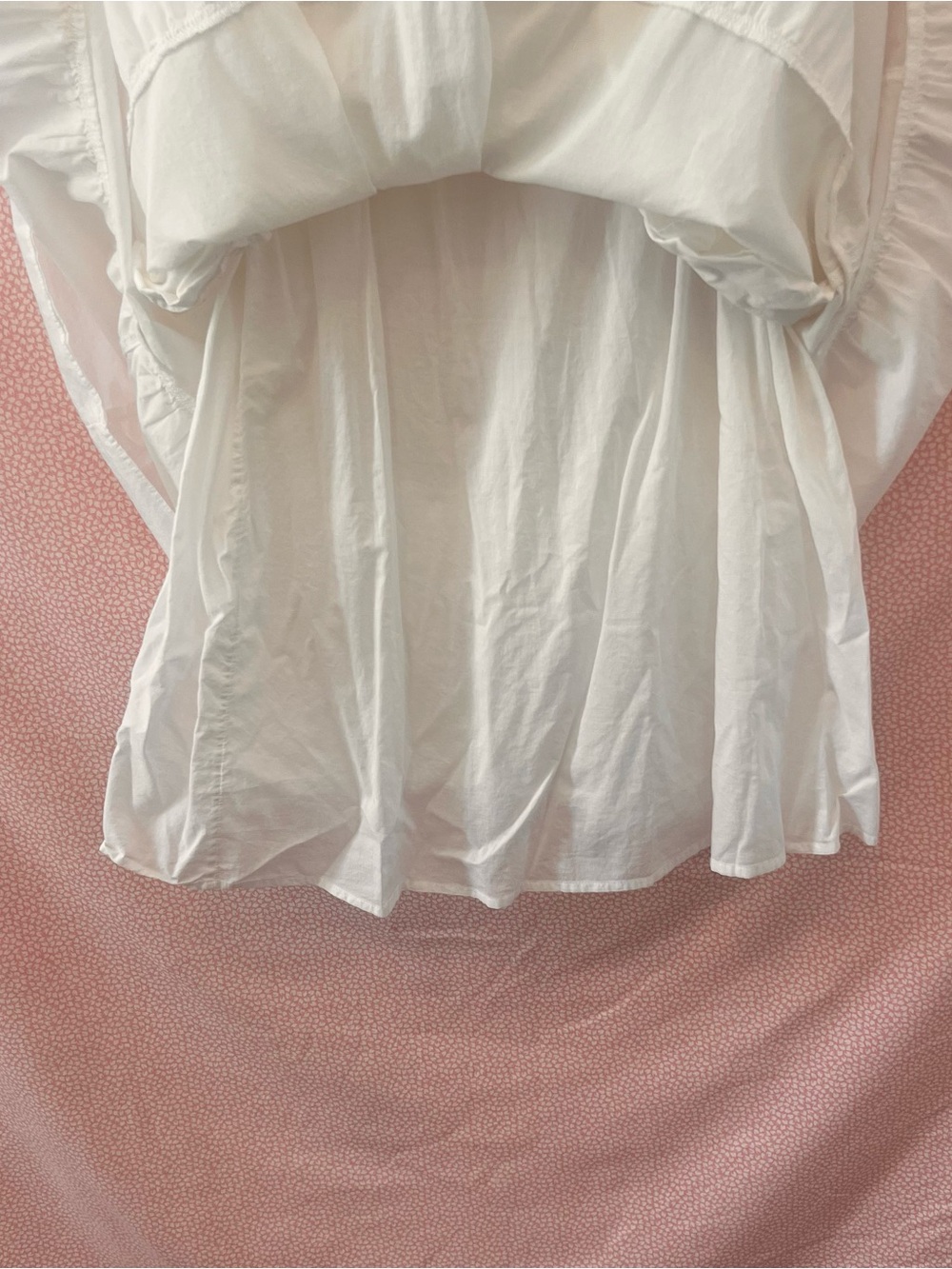 J.Crew Re-Imagined White Cotton Tiered Ruffle Midi Dress XS - Picture 4 of 6